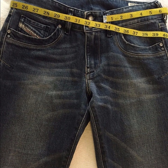 Diesel Ronhar Regular Denim Jeans Sz W 28 L 32 - Picture 5 of 8